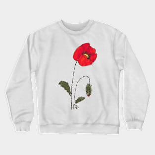 Poppy means poppy Crewneck Sweatshirt